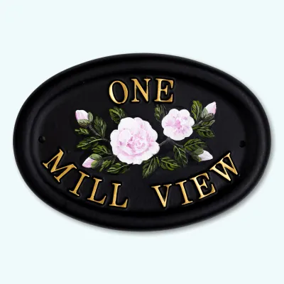 Product Camellia Flat Painted Image