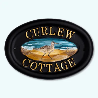 Product Curlew Flat Painted Image