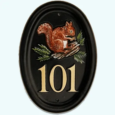 Product Squirrel Red On Log Image