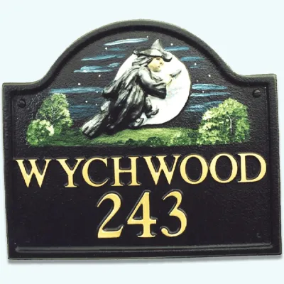 Product Witch On Broomstick Image